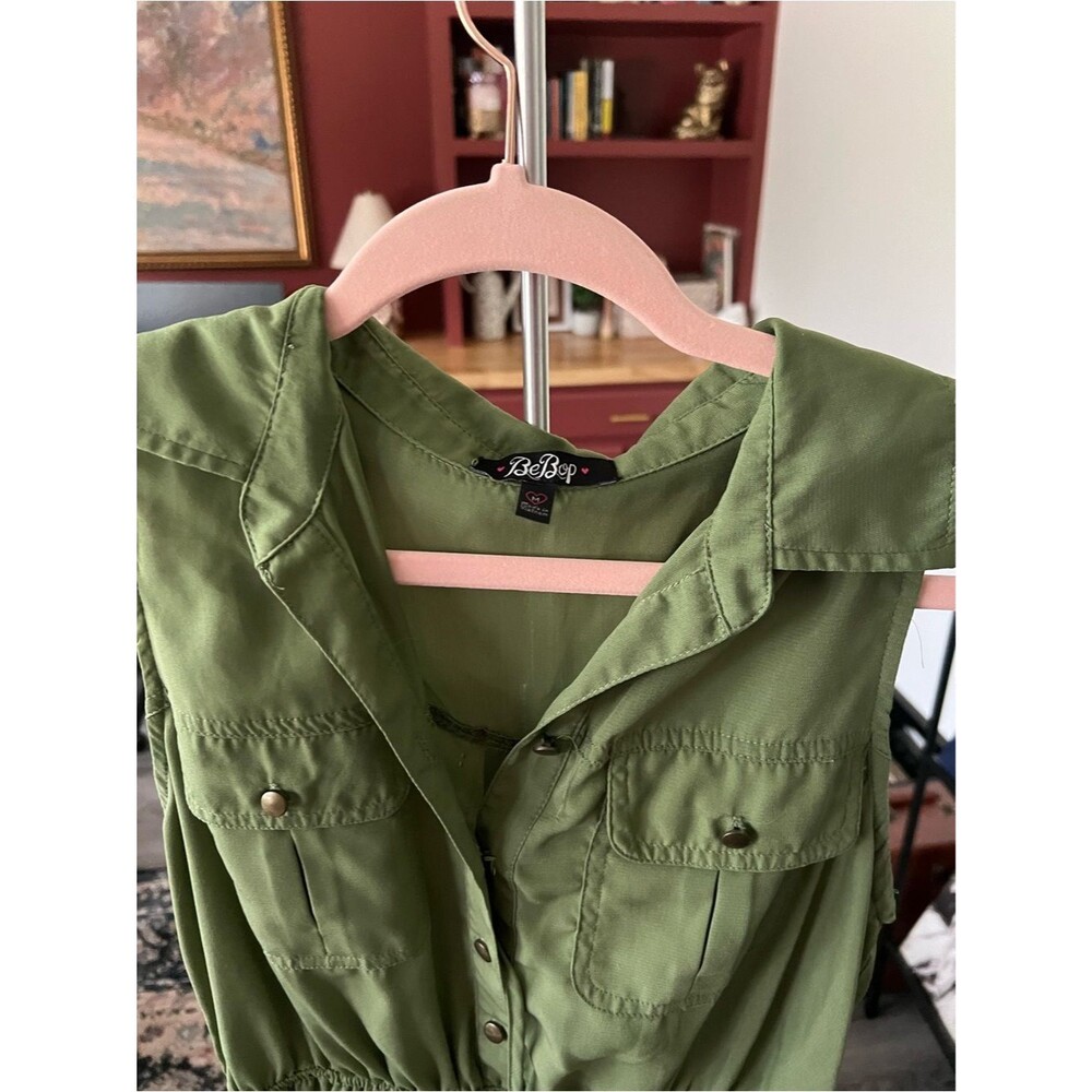 BeBop Utility Drawstring Dress - Picture 2 of 4